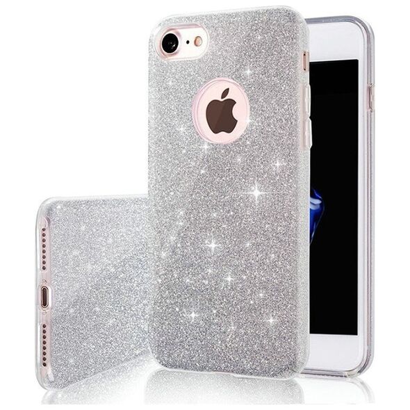 Glitter 3in1 case for Xiaomi Mi 11 Lite 4G / Mi 11 Lite 5G / 11 Lite 5G NE silver