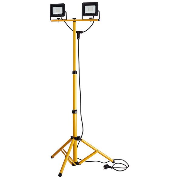 Worklight LED 2x30W 6000K with tripod Forever Light
