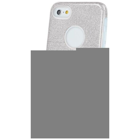 Glitter 3in1 case for Xiaomi Redmi Note 9 silver