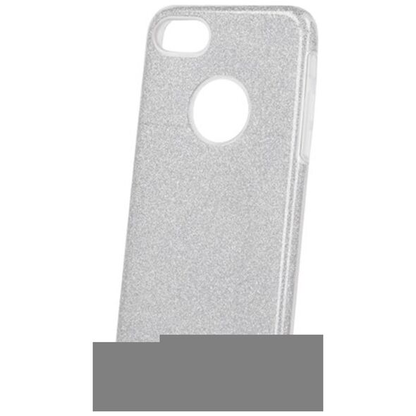 Glitter 3in1 case for Xiaomi Redmi Note 9 silver