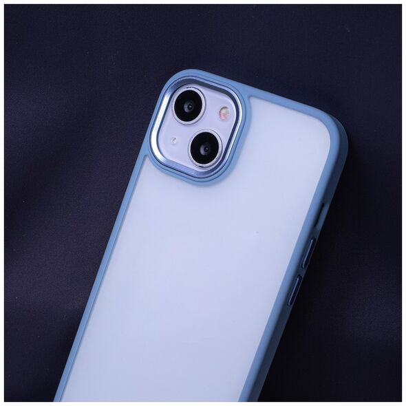 Satin Matt Case for iPhone 15 Pro Max 6,7&quot; blue