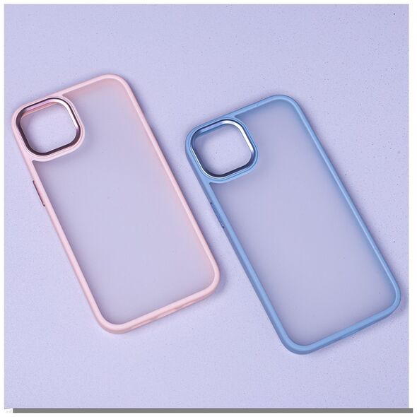 Satin Matt Case for iPhone 15 Pro Max 6,7&quot; blue
