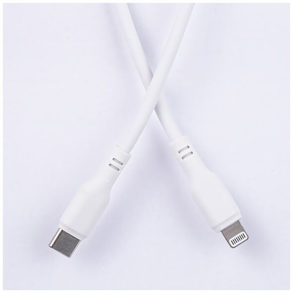 Maxlife MXUC-10 MFi cable USB-C - Lightning 1,0 m 27W white