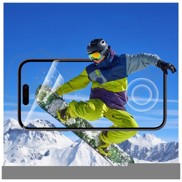 Vmax protective film invisble TPU film - full coverage for iPhone 15 Pro Max 6,7&quot;