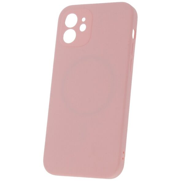 Mag Invisible case for iPhone 12 6,1&quot; pastel pink