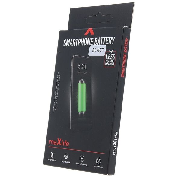 Maxlife battery for Nokia 5310 / 6600 fold  / 6700s/ 7210 / 2720 / X3 BL-4CT 800mAh