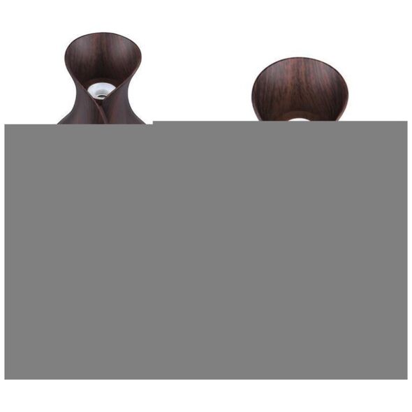 Air Humidifier LTC, 4 colors illuminated, 130ml, dark wood