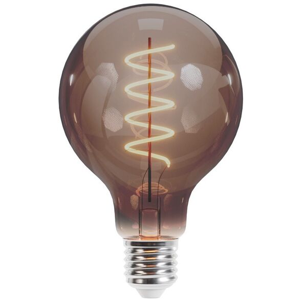 LED Bulb Filament E27 G95 4W 230V 2000K 250lm SF smoked Forever Light