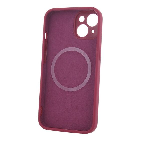 Mag Invisible case for iPhone 15 Pro 6,1&quot;  burgundy