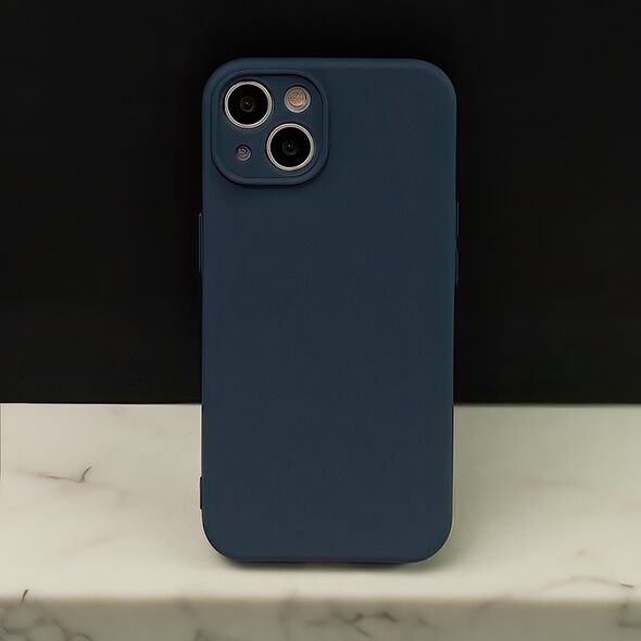 Silicon case for Xiaomi Redmi Note 13 Pro 4G dark blue