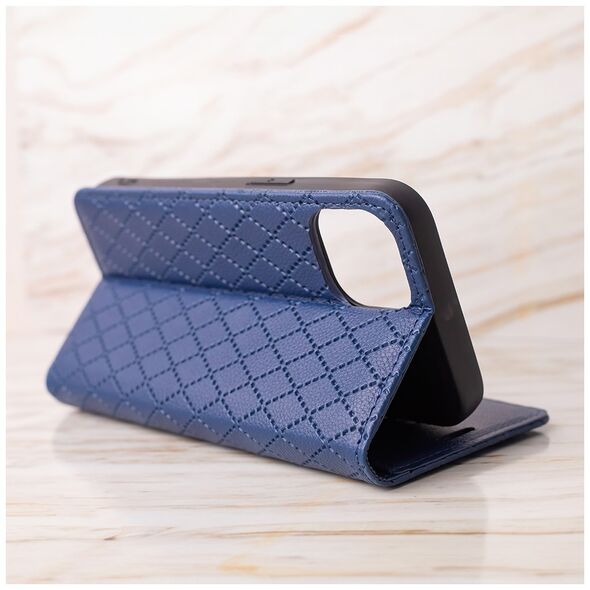 Smart Caro case for Motorola Moto G34 5G navy blue