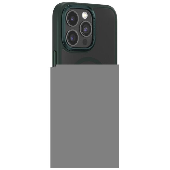 Comma case Joy Elegant Mag for iPhone 15 Plus navy green