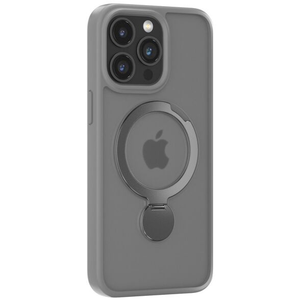 Comma case Joy Shark Mag for iPhone 15 Pro Max gray