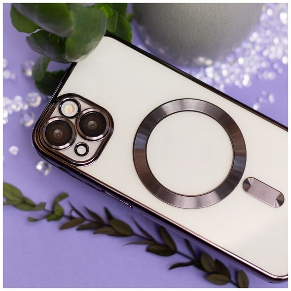 Color Chrome Mag case for iPhone 11 black