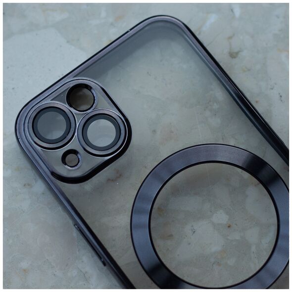 Color Chrome Mag case for iPhone 11 black