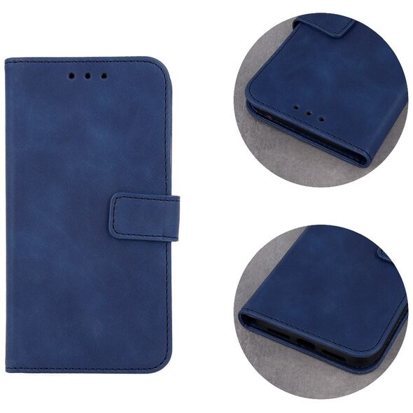 Smart Velvet case for Samsung Galaxy A55 5G navy blue