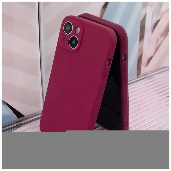 Mag Invisible case for iPhone 15 6,1&quot;  burgundy