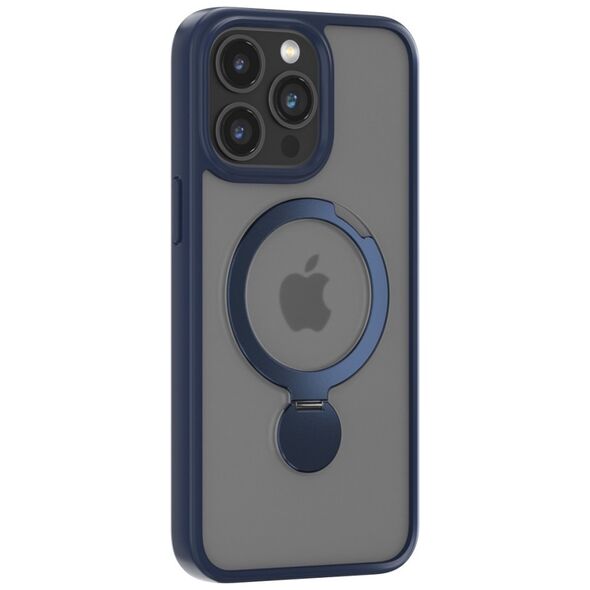 Comma case Joy Shark Mag for iPhone 15 Pro blue