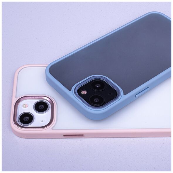Satin Matt Case for iPhone 15 Pro 6,1&quot; blue