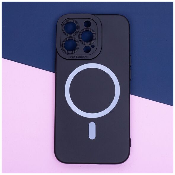 Silicon Mag case for iPhone 15 Plus 6,7&quot; black