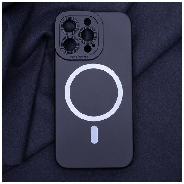Silicon Mag case for iPhone 15 Plus 6,7&quot; black