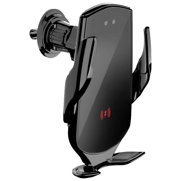 Maxlife car holder for air vent MXCH-08 automatic with wireless charging black 15W