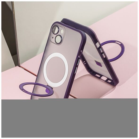 Mag Ring case for iPhone 15 Pro Max 6,7&quot; purple