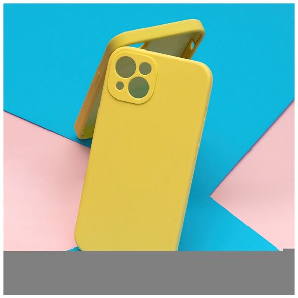 Mag Invisible case for iPhone 15 Pro 6,1&quot; pastel yellow