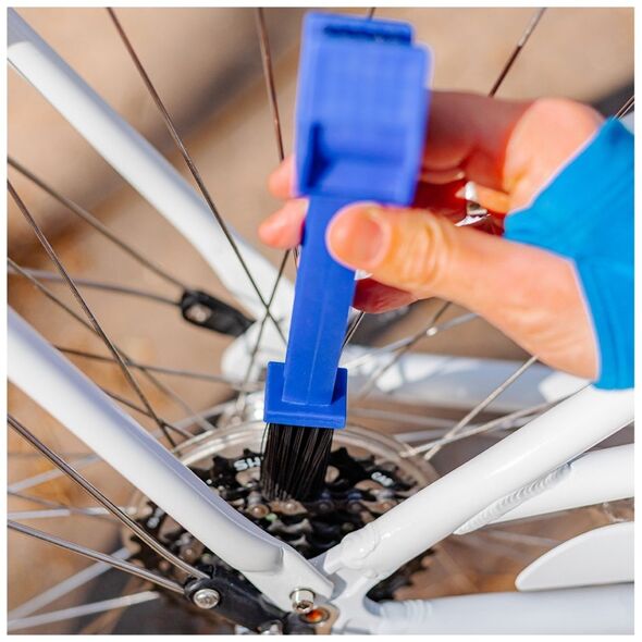 Bike chain cleaner brush Forever Outdoor blue