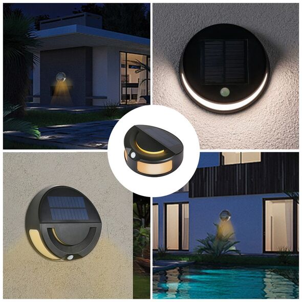 SUNARI Solar Lamp LED FLS-13 32*SMD PIR 6W 300lm 3000K 1200mAh Li-ion Forever Light