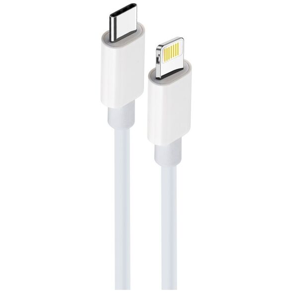 Maxlife MXUC-05 cable USB-C - Lightning 2,0 m 20W white