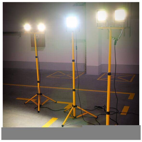 Worklight LED 1x100W 6000K with tripod Forever Light