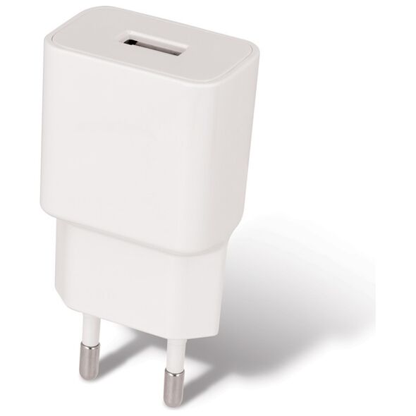 Maxlife MXTC-01 charger 1x USB 2.1A white + Lightning cable