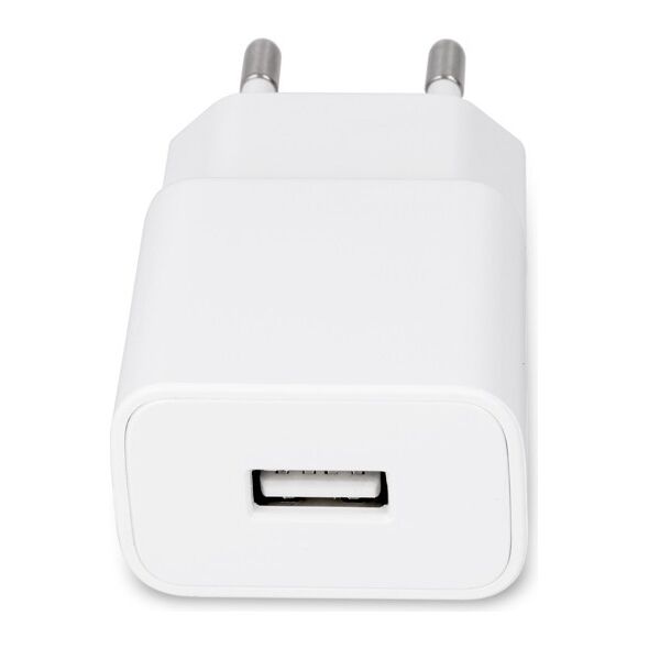 Maxlife MXTC-01 charger 1x USB 2.1A white + Lightning cable