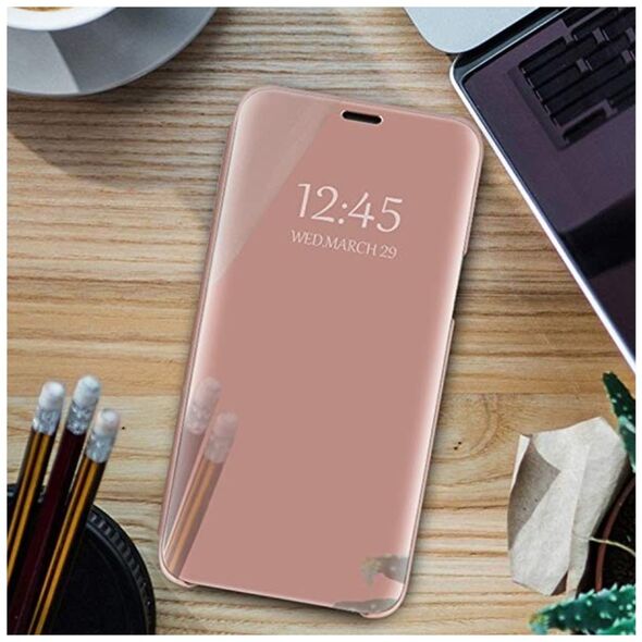 Smart Clear View Case for Samsung Galaxy S9 G960 pink