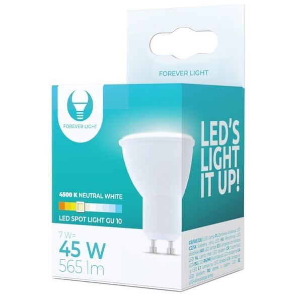 LED Bulb GU10 3W 230V 3000K 240lm Forever Light