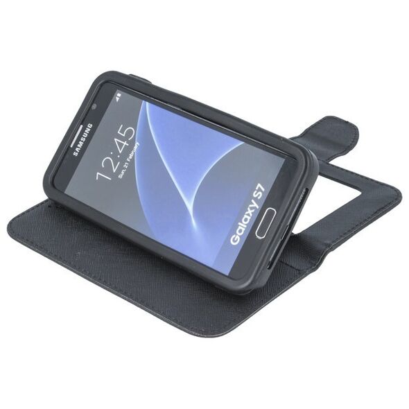 Smart Universal Fancy Silicon case 5,5&quot; 87x159 black-gold