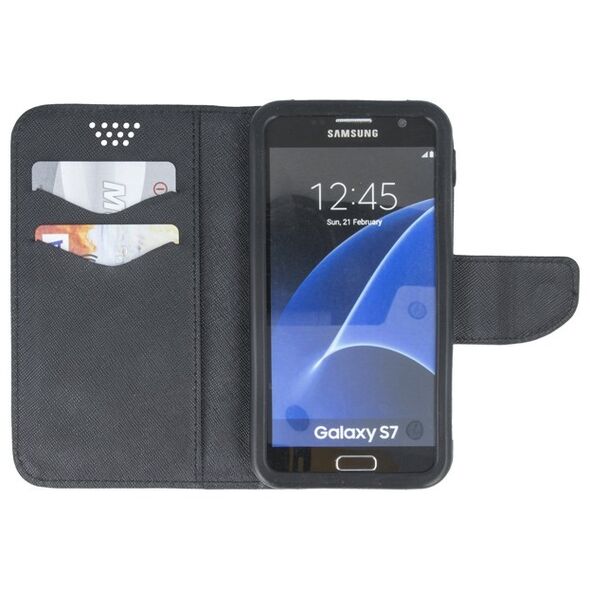 Smart Universal Fancy Silicon case 5,5&quot; 87x159 black-gold