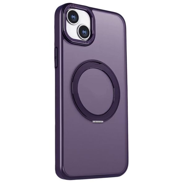 Mag Ring Rotating case for iPhone 15 Pro 6,1&quot; purple