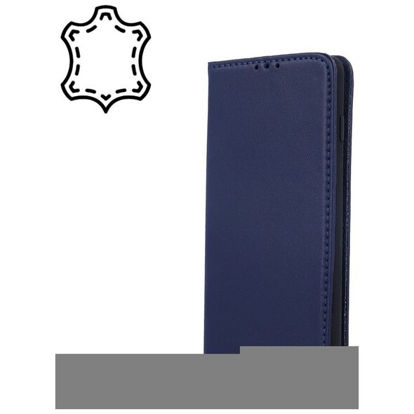 Genuine Leather Smart Pro for Samsung Galaxy A25 5G (global) navy blue