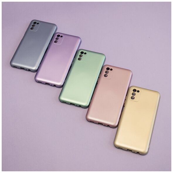 Metallic case for Motorola Moto G54 5G violet