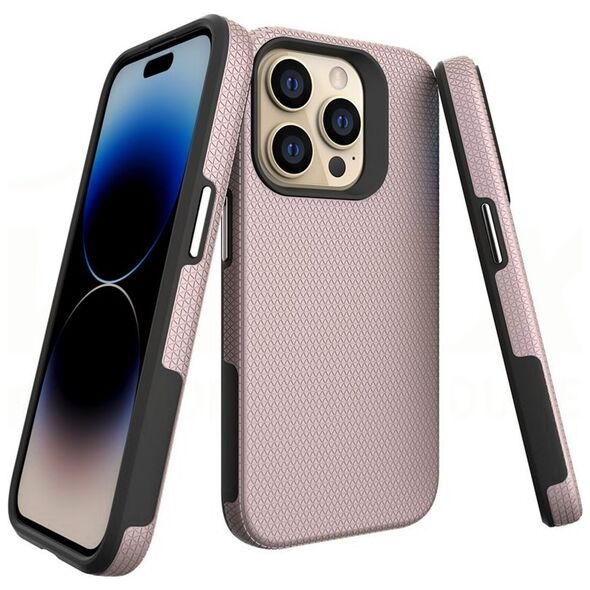 Vmax Triangle Case for Samsung A35 5G rose gold