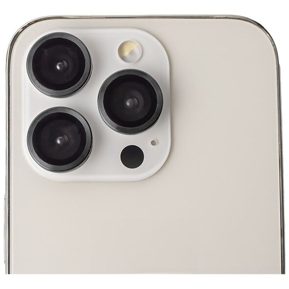 Single lens protection for iPhone 12 Mini / iPhone 12 / iPhone 11 black frame