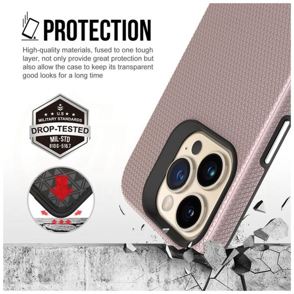 Vmax Triangle Case for iPhone 13 Pro 6,1&quot; rose gold