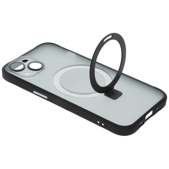 Mag Ring case for iPhone 15 Plus 6,7&quot; black