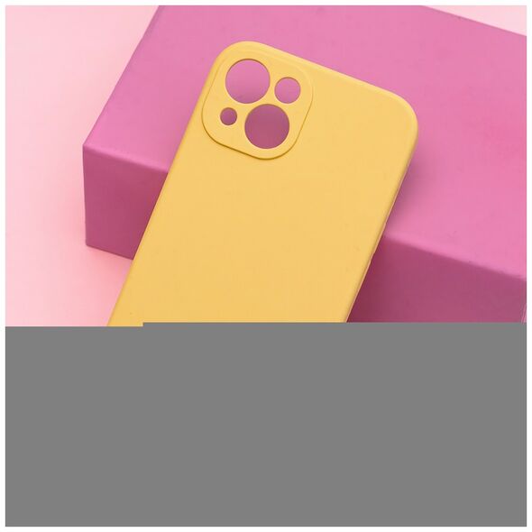 Mag Invisible case for iPhone 15 6,1&quot; pastel yellow