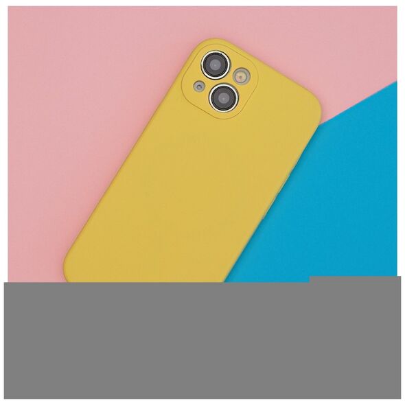Mag Invisible case for iPhone 15 6,1&quot; pastel yellow