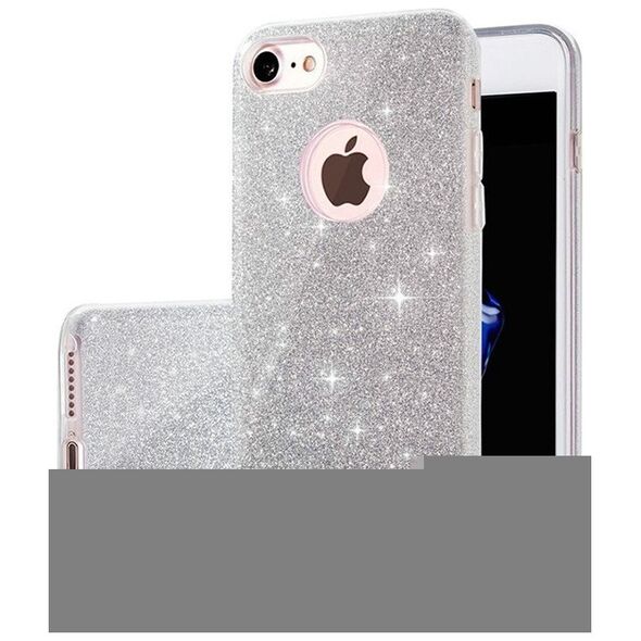 Glitter 3in1 case for Samsung Galaxy A23 5G silver