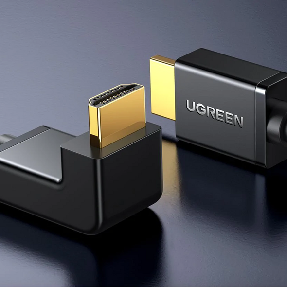 Ugreen Ugreen - Video Cable (10173) - HDMI to Angled HDMI, 4k@30Hz, 2m - Black 6957303811731 έως 12 άτοκες Δόσεις