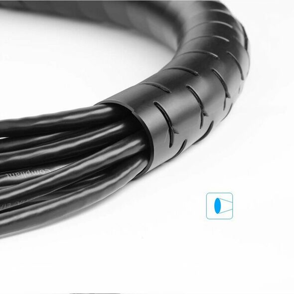 Ugreen Ugreen - Cable Organizer (30819) - Protection Tube DIA, 25mm Wide, 3m Length - Black 6957303838196 έως 12 άτοκες Δόσεις